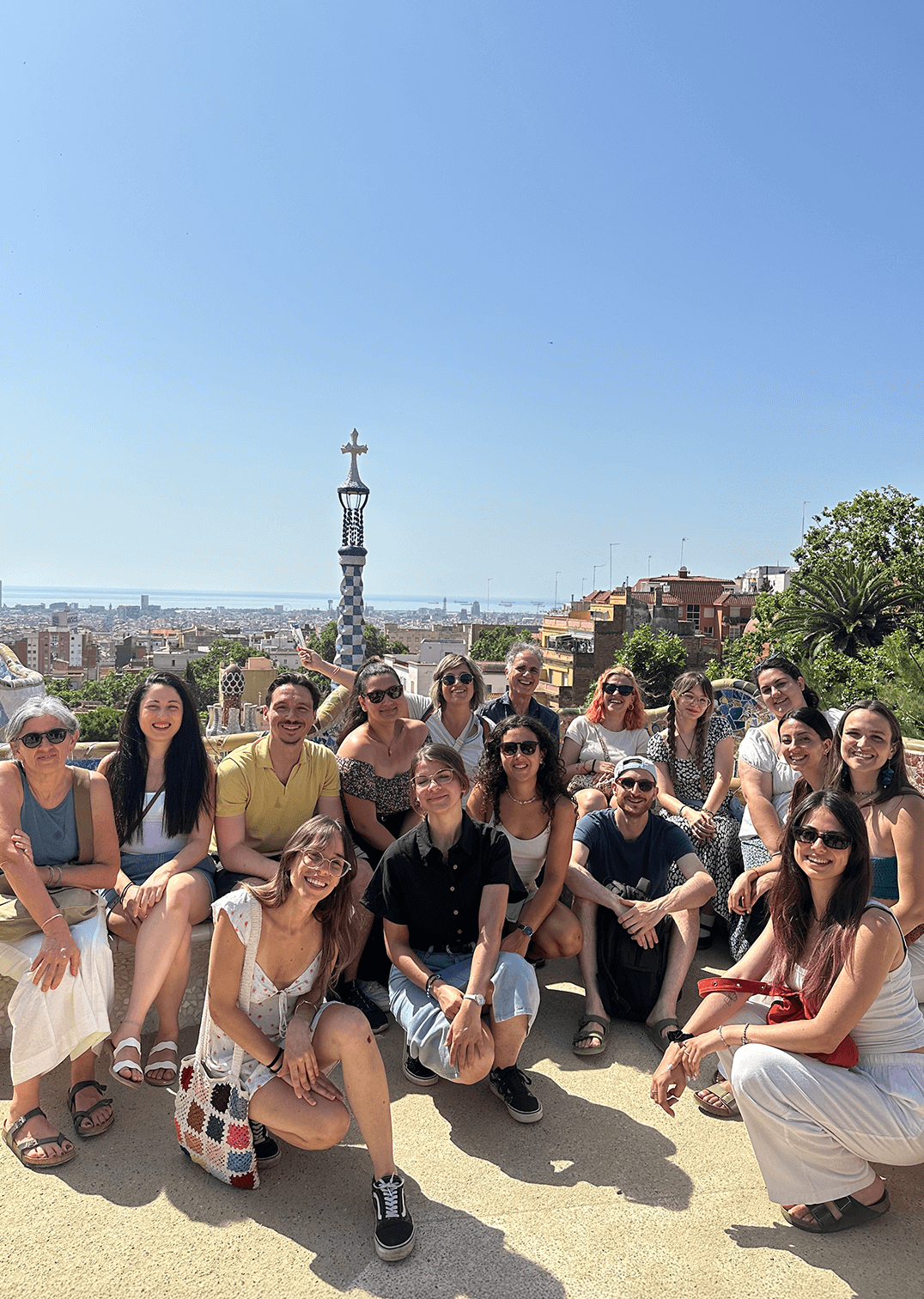 Foto viaggio di gruppo Barcellona