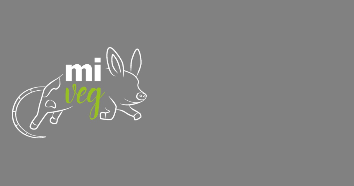 Logo ufficiale MiVeg, festival vegan a Milano il 24 e 25 ottobre 2026